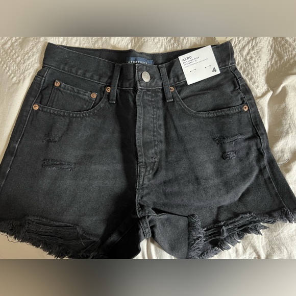 Aeropostale 90s high-rise cut off shorts - Picture 1 of 3